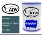 Preview: Porsche, Wimbledon Green Metallic, 231 / B5: 500ml Lackdose, von ATW Autoteile West.